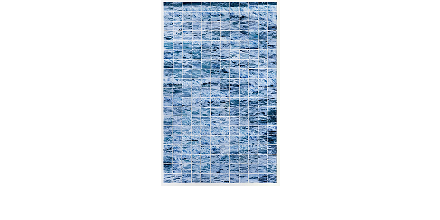 Carol Saindon - White Tide 2022, 40X24 inches image size